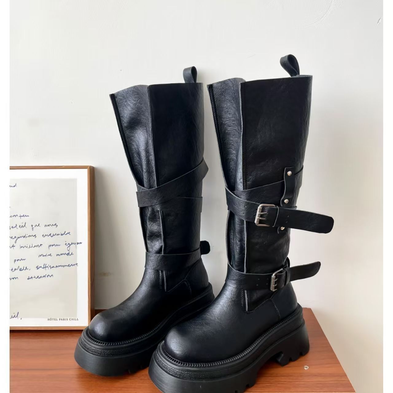 2026 New Vintage Thick Bottom  - Vintage Fashion Boots recension och pris