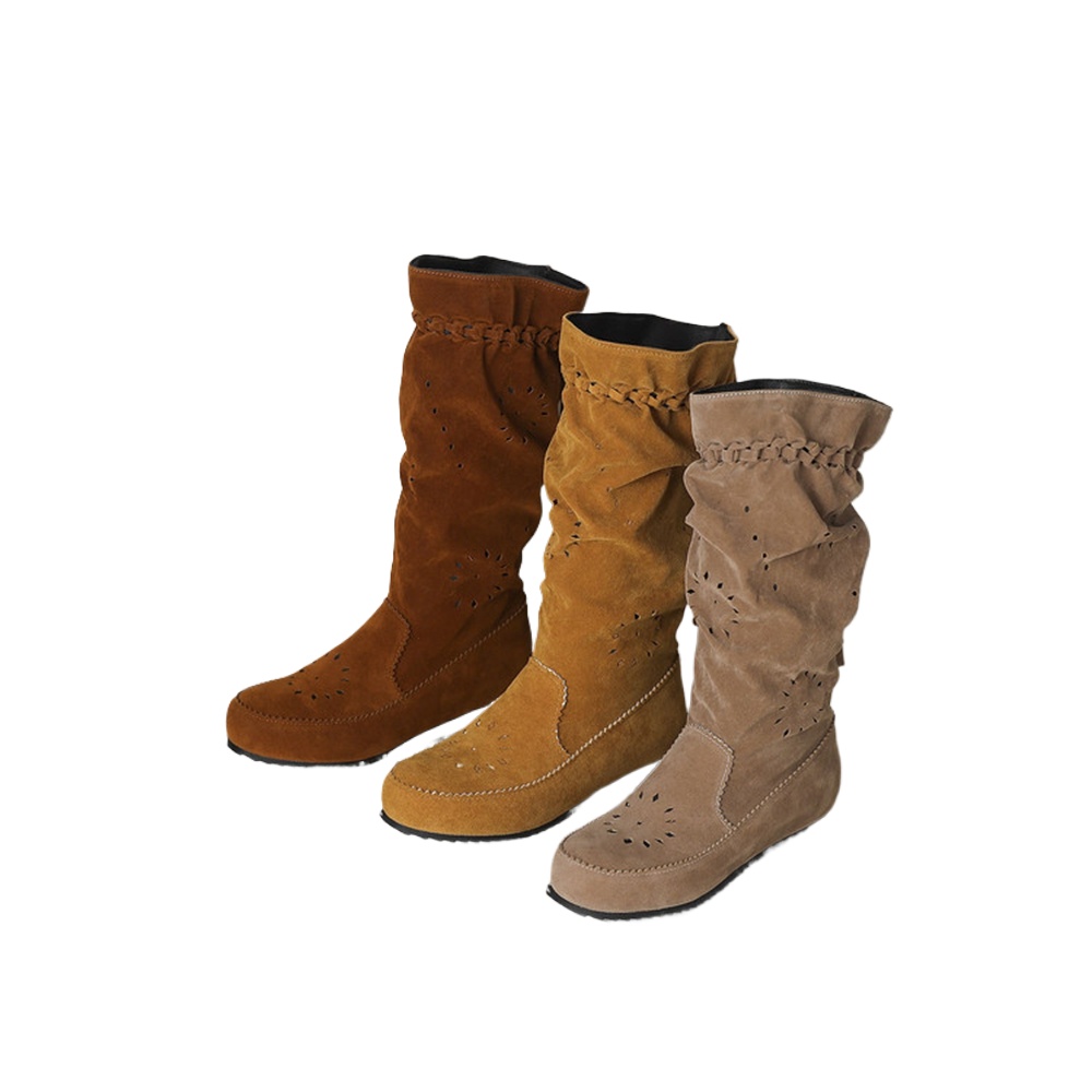 Women Bohemian Knee High Boots - Vintage Fashion Boots recension och pris