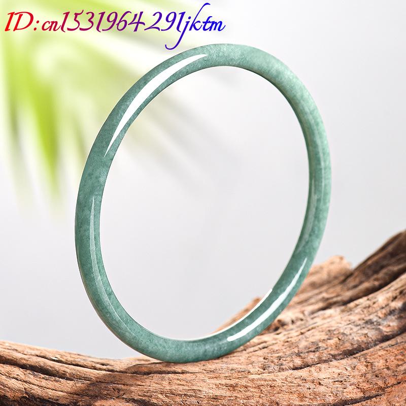 Natural Burmese Jadeite Bracel - Vintage Fashion And Design recension och pris