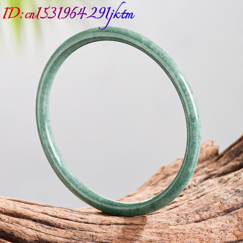Natural Burmese Jadeite Bracel - Vintage Fashion And Design recension och pris