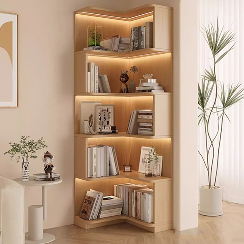 Wooden Library Bookcases Save  - Vintage Fashion Library recension och pris