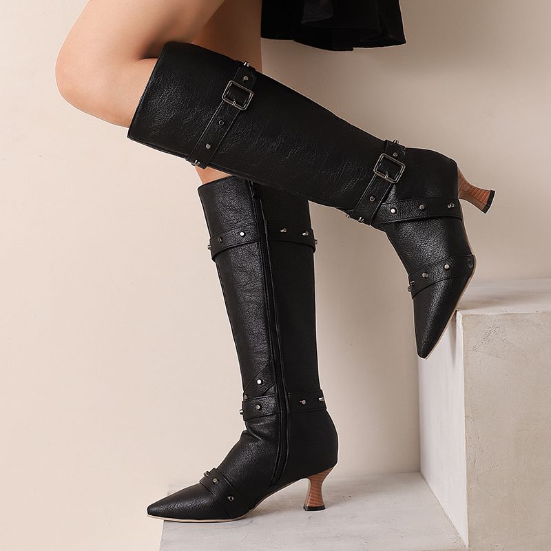 Girseaby Ladies Knee Length Bo - Vintage Fashion Boots recension och pris