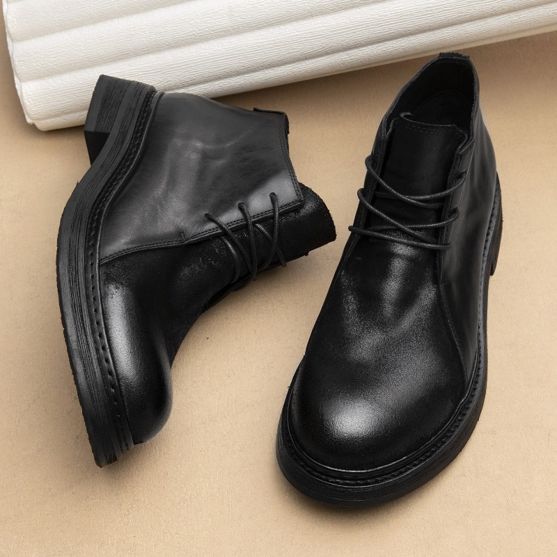 Vintage Mens Genuine Leather B - Vintage Fashion Boots recension och pris