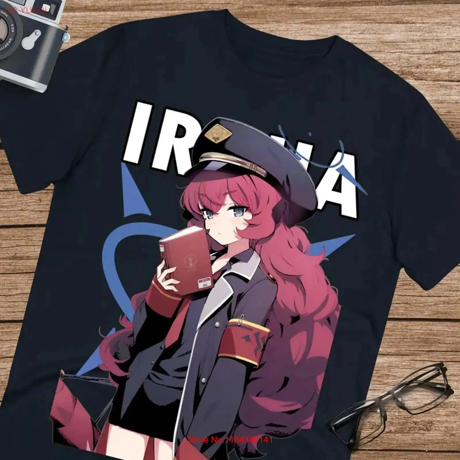 Anime Iroha Blue Archive T Shi - Vintage Fashion Archive recension och pris