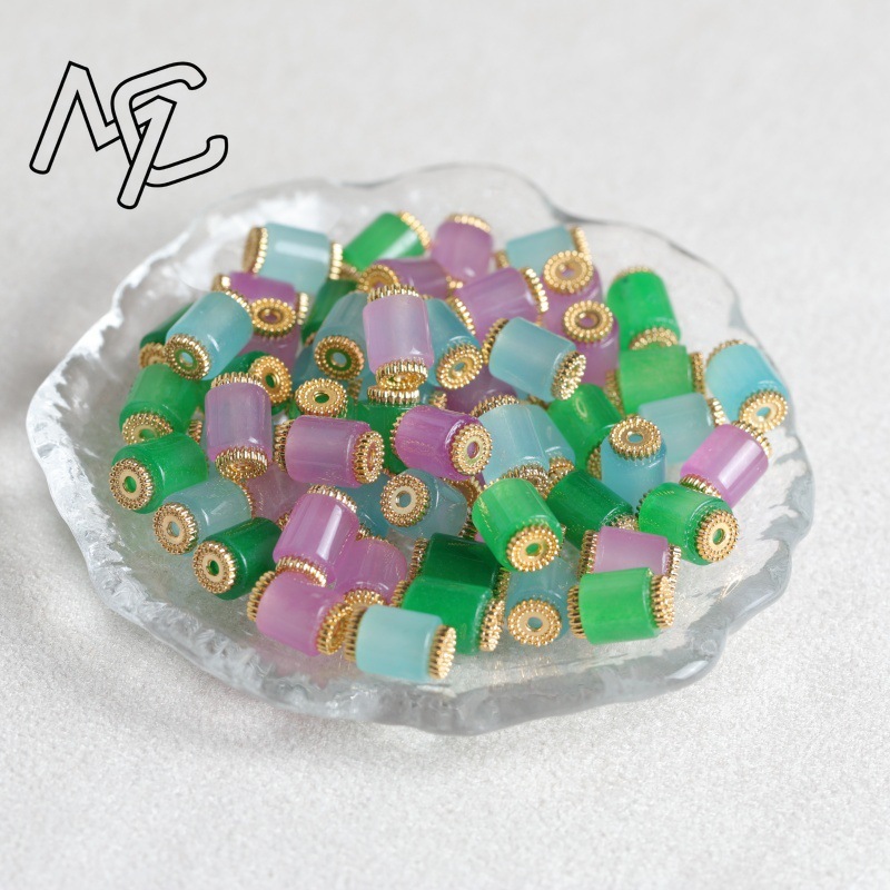 10pcs Natural Three-colored Ja - Vintage Fashion And Design recension och pris