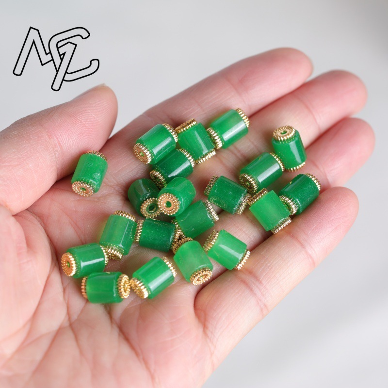 10pcs Natural Three-colored Ja - Vintage Fashion And Design recension och pris