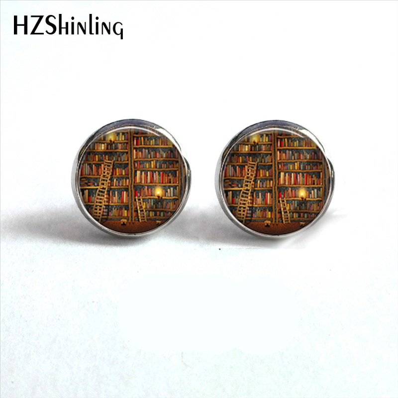 NES-00101  Library Book Earrin - Vintage Fashion Library recension och pris