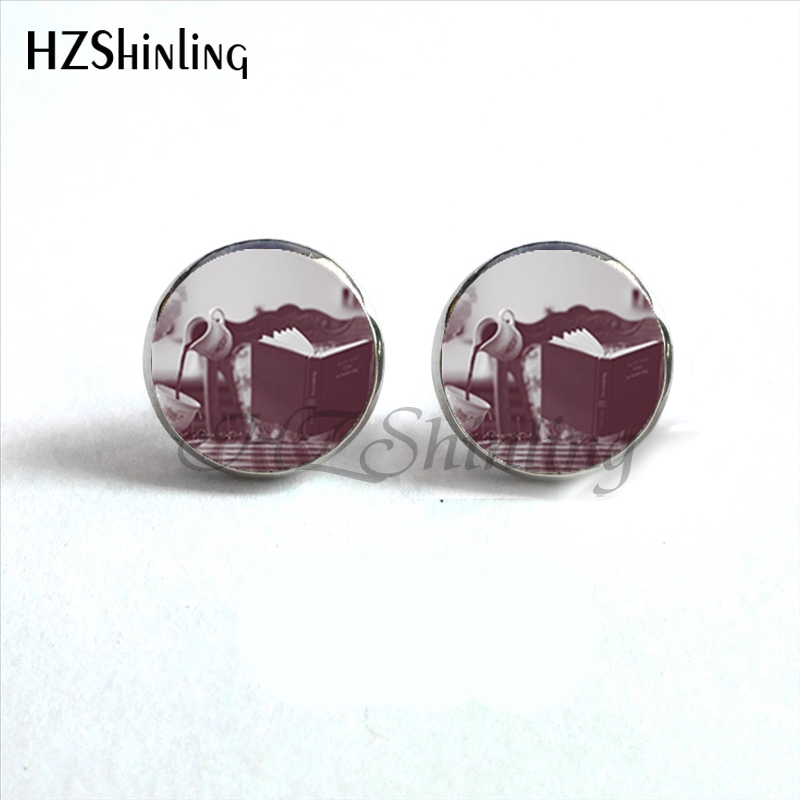 NES-00101  Library Book Earrin - Vintage Fashion Library recension och pris