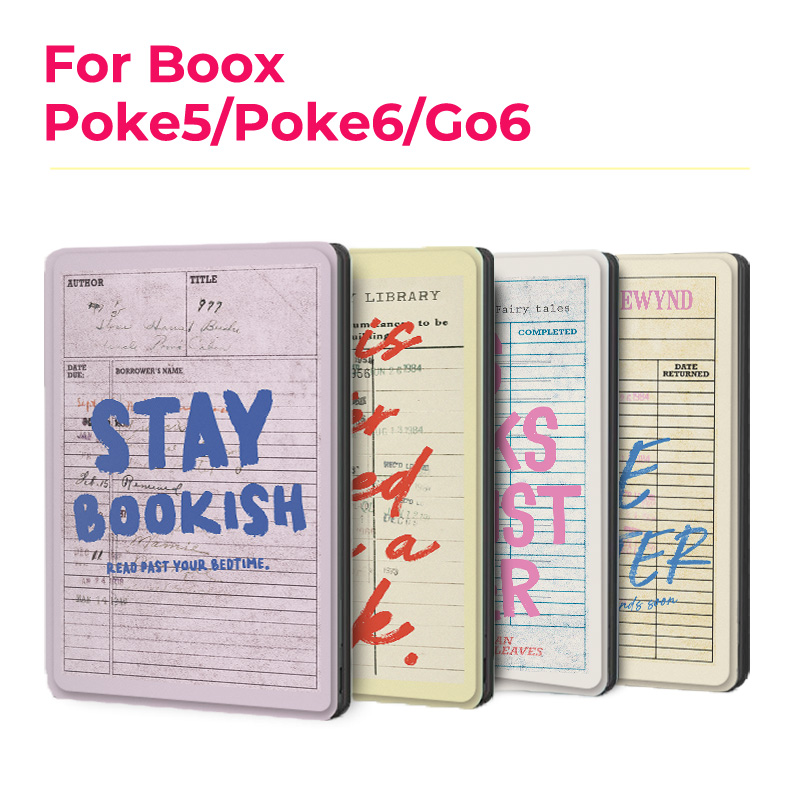 Murmelo Magnetic Case for Boox - Vintage Fashion Library recension och pris