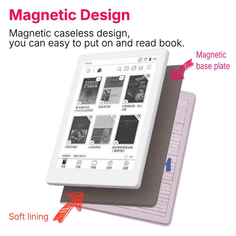 Murmelo Magnetic Case for Boox - Vintage Fashion Library recension och pris