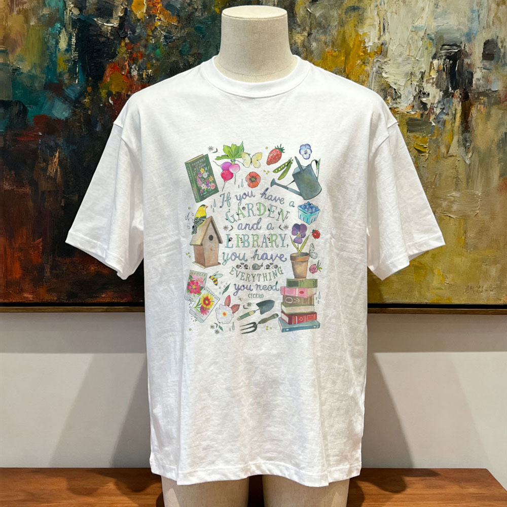 Garden and A Library Unisex Tr - Vintage Fashion Library recension och pris