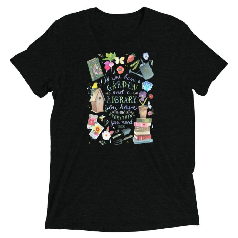 Garden and A Library Unisex Tr - Vintage Fashion Library recension och pris