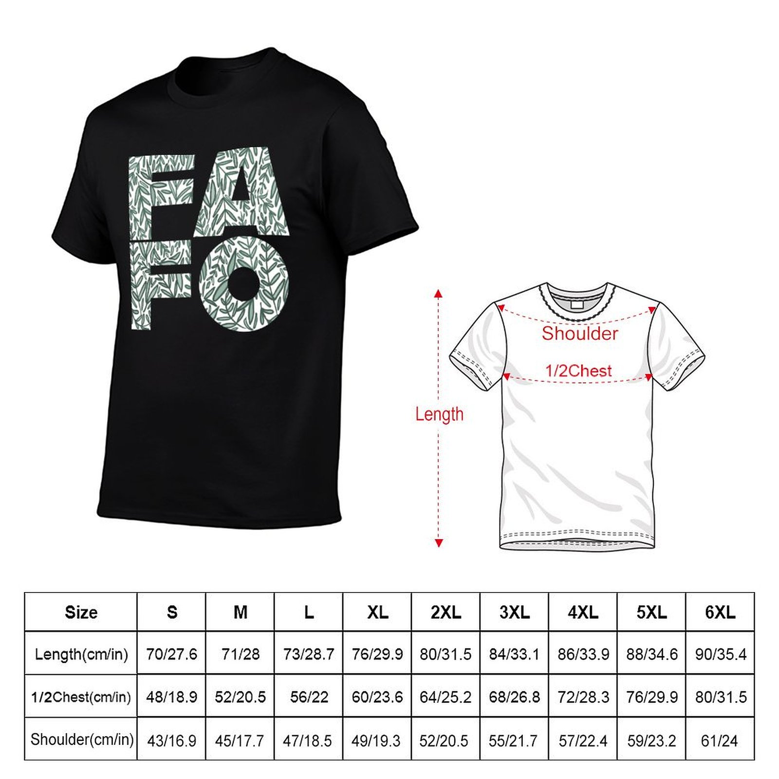 FAFO T-Shirt vintage graphic t - Vintage Fashion Archive recension och pris