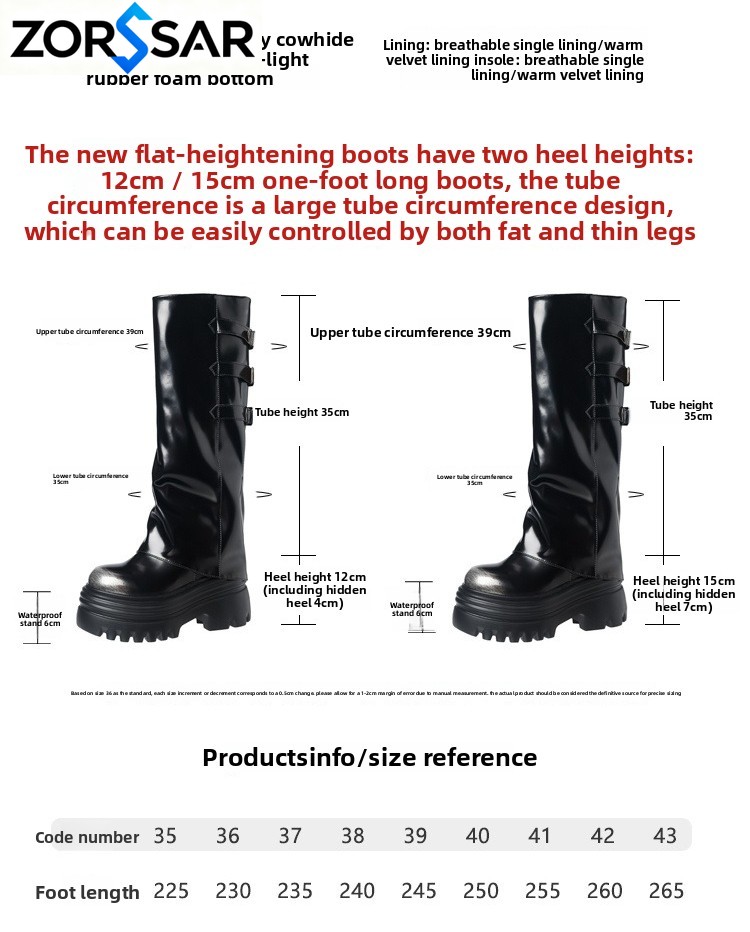 Vintage Genuine Leather Thick  - Vintage Fashion Boots recension och pris